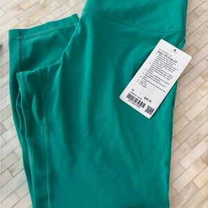 lululemon athletica Teal Crop Leggings with Tag